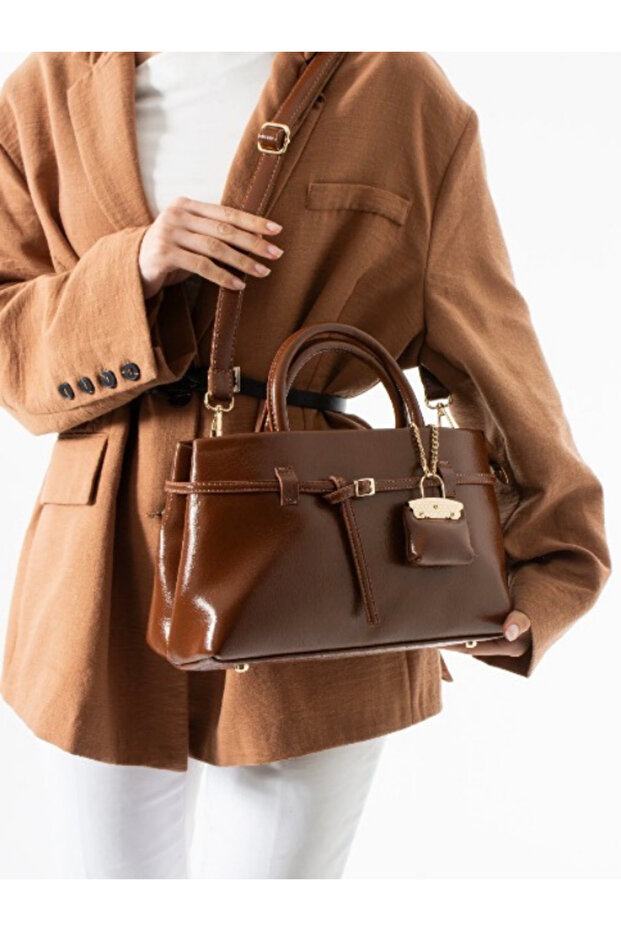 Charm Mini Detailed Women's Shoulder and Hand Bag