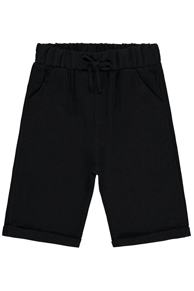 Basic 6-9 Years Old Capri - Black