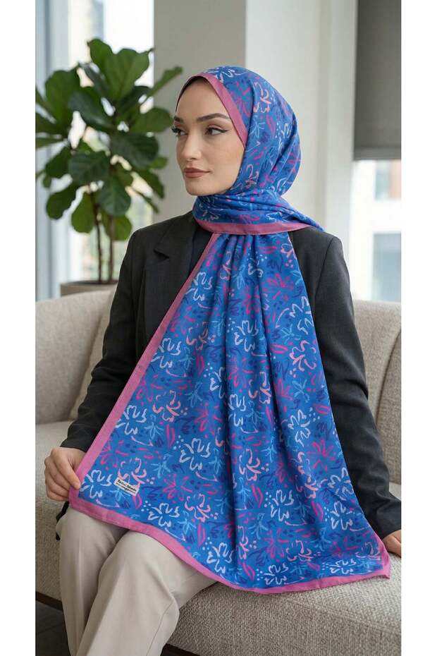 Patterned Soft Shawl - 049