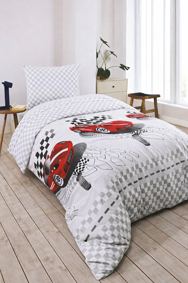New Box Single Duvet Cover Set | Soft-Textured | Modern Design | Luxury Boxed