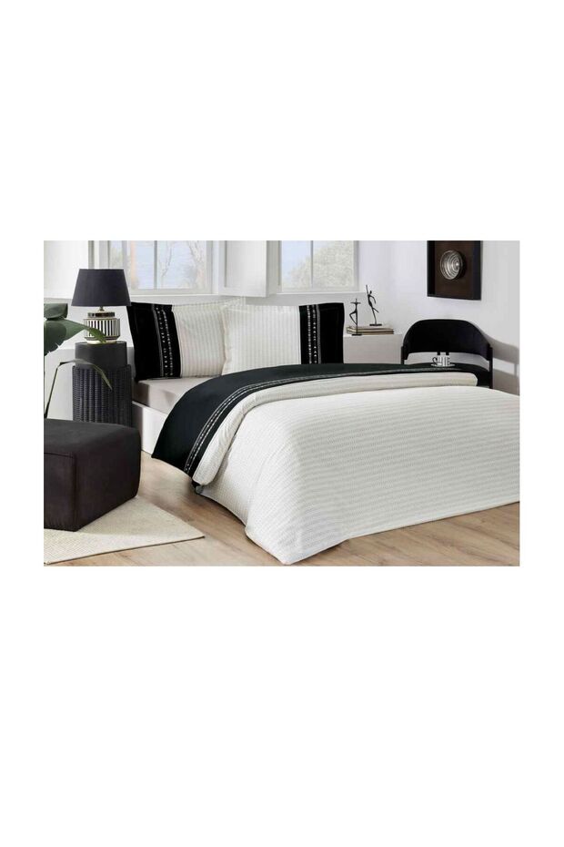 Destaque Double Elastic Sheet Bedding Set - 1