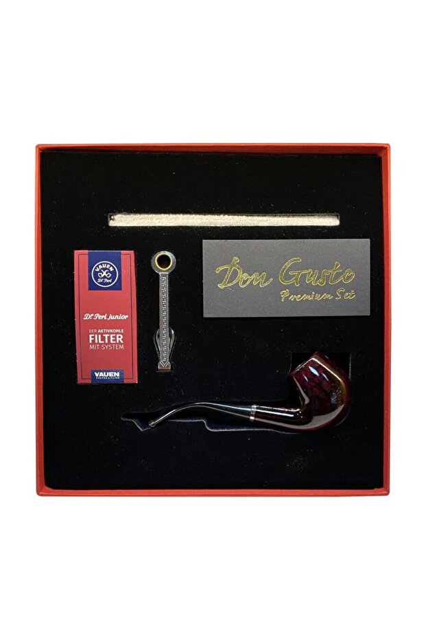 German 9mm Başlangıç Pipo Seti Bordo Boxin