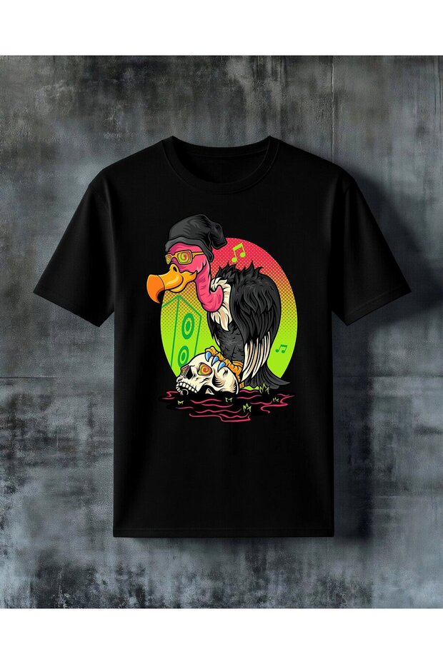 Music Soul Printed Oversize T-Shirt