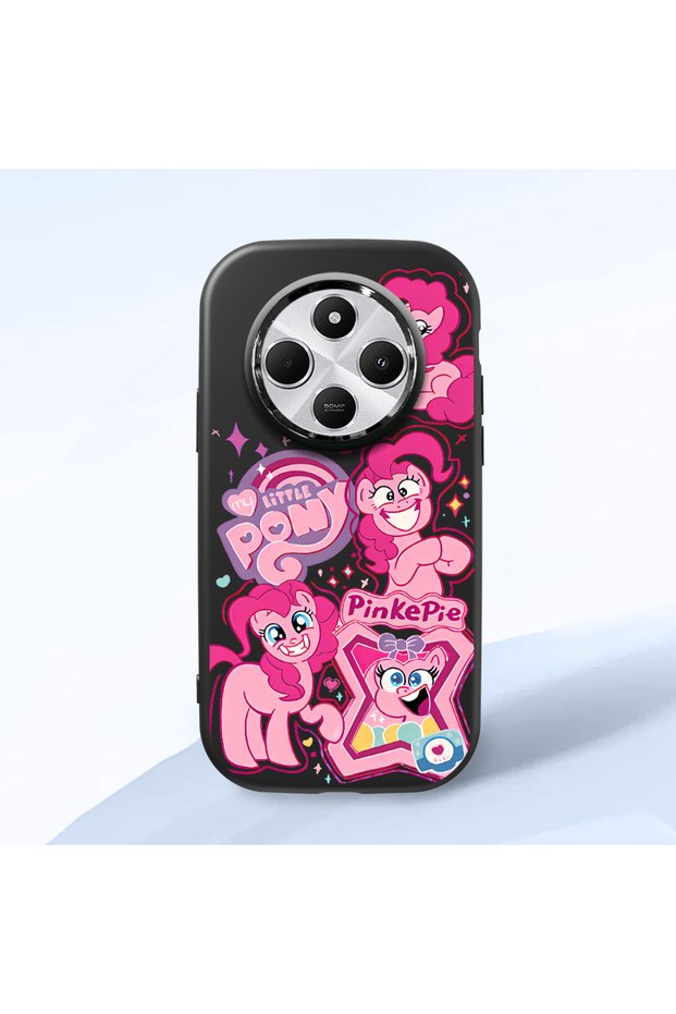 Redmi 14C 4G/5G Compatible Black Silicone Case with Shock-Absorbing Camera Protections
