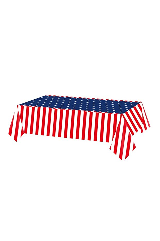 B Independence Day Themed Disposable Tablecloth Party Festive Dining Table Decorative Supplies for .