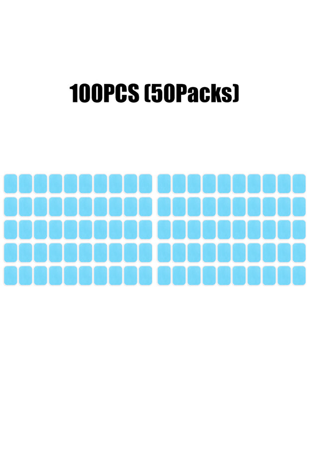 100PCS 10/20/50/100PCS Gel Pad EMS Abdominal Gel Patch Fitness Hydrogel Abdominal Muscle Stimulator