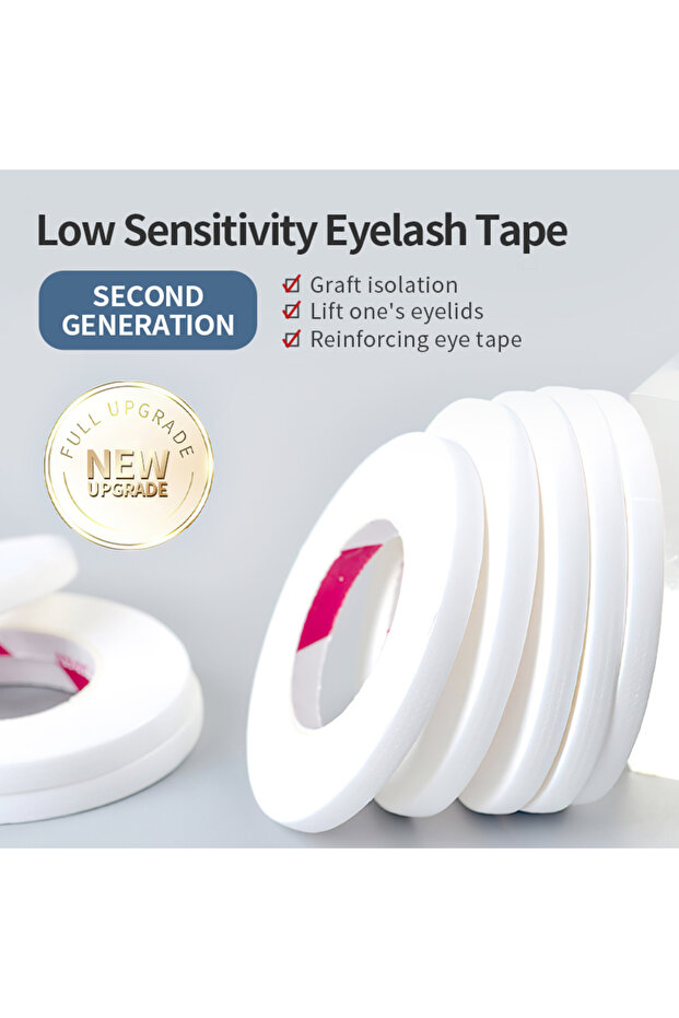 A0078-20 rolls 10/20PCS 4mm Perming Narrow Adhesive Tape Lash Lifting Micropore Tapes Makeup Tool Wh