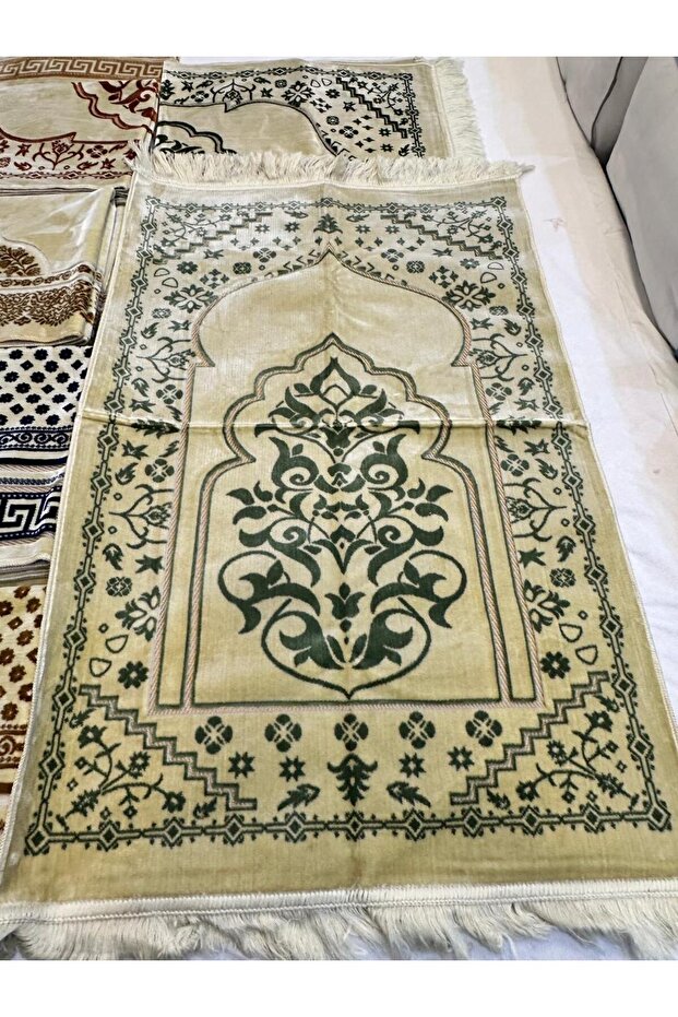 سجادة صلاة زخرفة اسلامية - تركي 4ملي - 70*120