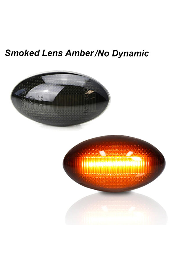 إشارة انعطاف جانبية ديناميكية LED بدون ديناميكية متحركة لسيارات ميني كوبر R50 R53 2002-2006