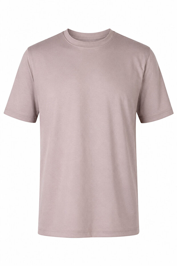 تي شيرت رجالي من Basic Modal Octavian Mink 226-35