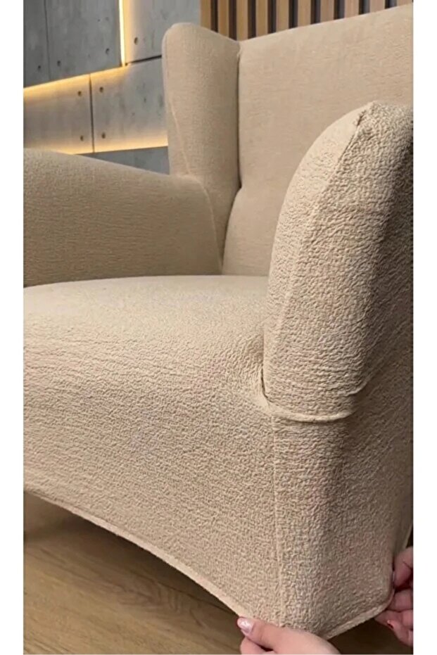 Buklet Bohem Berjer Sofa Cover 1 Piece