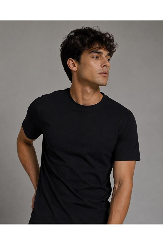 Pamuklu Basic T-shirt