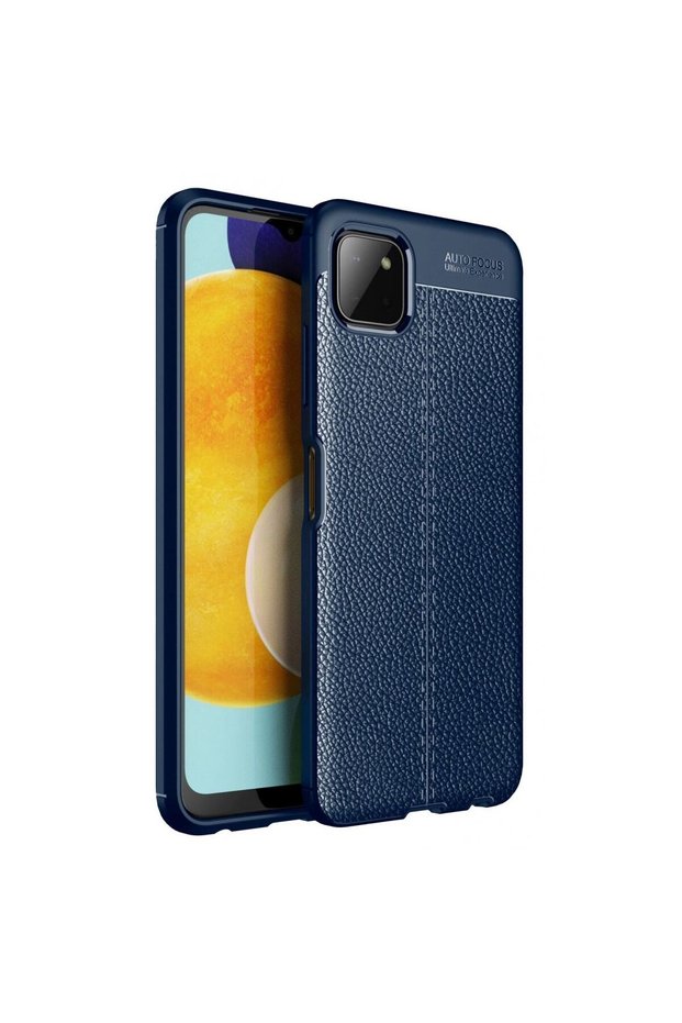 Samsung Galaxy A22 Case Auto Focus Cover - Navy Blue