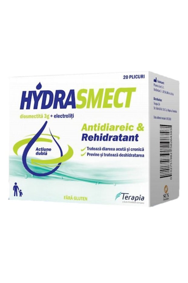 Hydrasmect Electrolyte and Digestive Support, 20 sachets