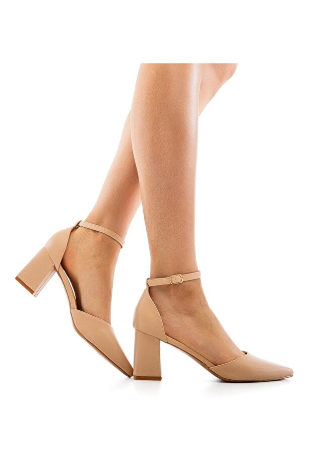 Pantofi dama Abes Bej - 4