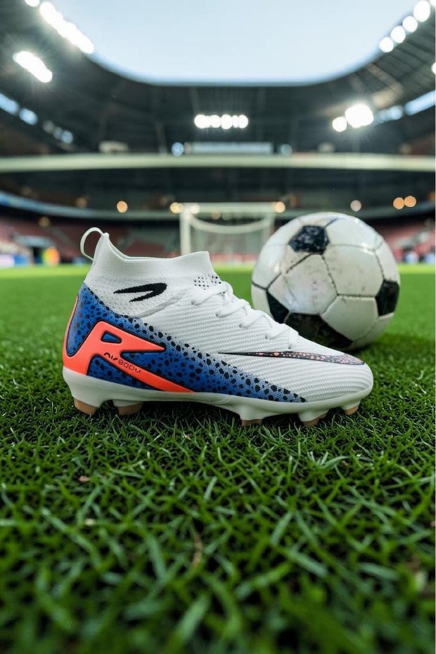Twingo Air Laliga Kids' Sock Football Boots Soccer Turf Field Shoes Adult Prof Ankle Football Boots Air