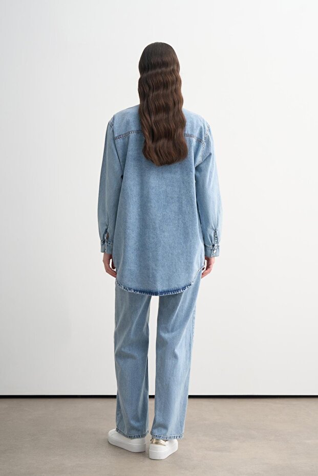 Pearl Denim Suit - 4