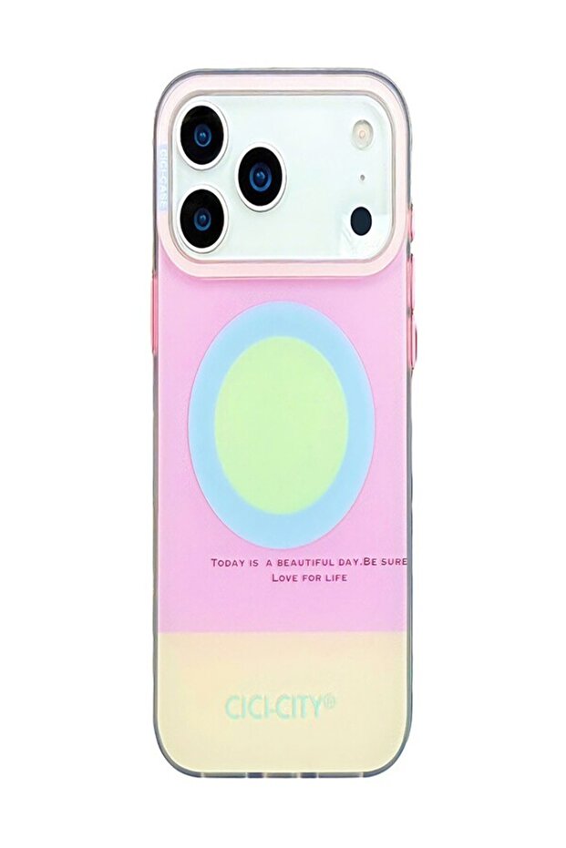 AASHZ For iPhone 17 Pro Max Case Compatible with MagSafe Macaron Color IMD PC + TPU Phone Cover