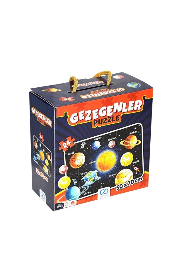 5026 Ca Games, Planets / 24 Pieces Puzzle / +3 Years