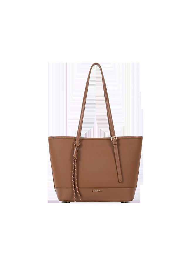 Ladies Hand Bag with adjustable JLSU26-28, Brown