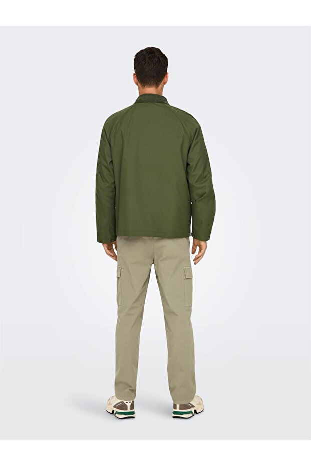 ONSKOSMO JACKET OTW VD Erkek Yeşil Ceket - OS22031626 - 4