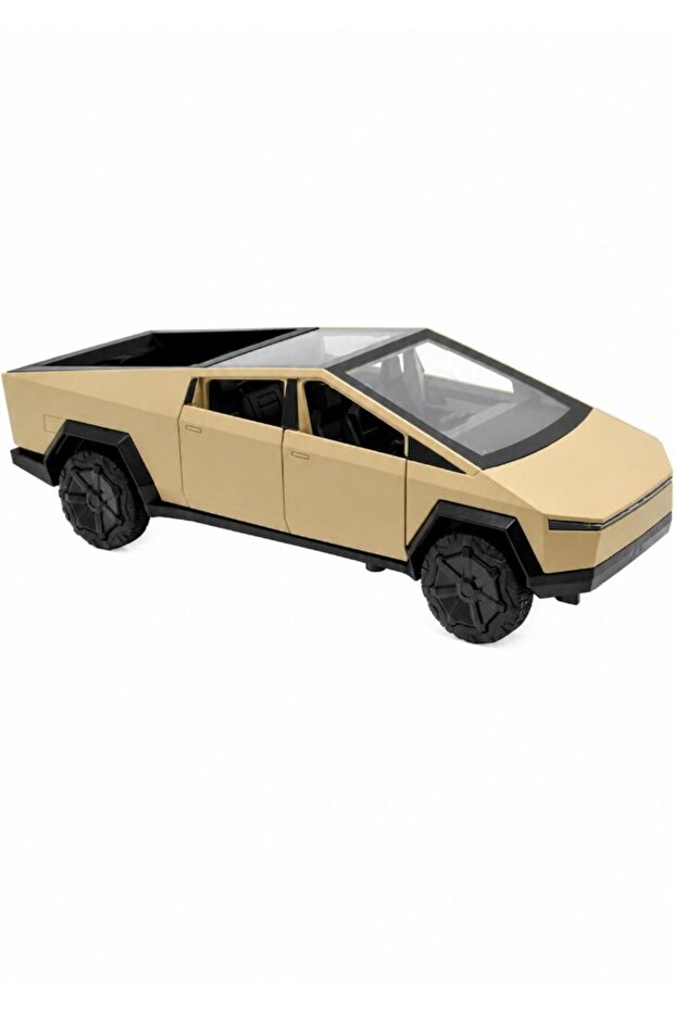 Alloy Diecast Pickup Truck with Motorcycle & Light Sound Effects