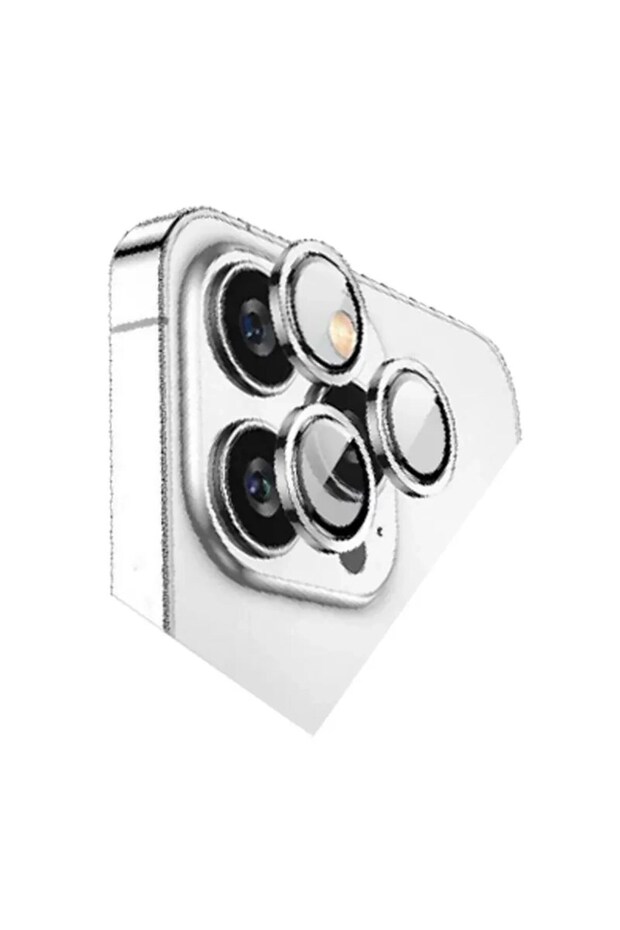® iPhone 15 Pro Max Bilvis Titan Camera Lens - Silver