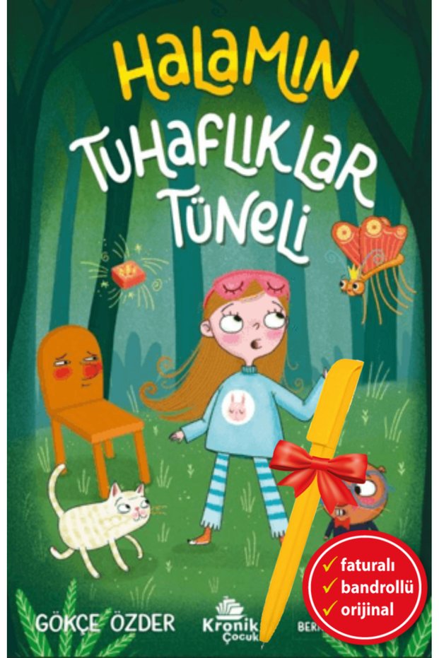 Alfa Kalem-Halamın Tuhaflıklar Tüneli (Gökçe Özder) Children and Youth Book Set