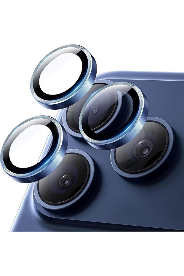Camera Lens Protector For iPhone 17 Pro Scratch-Resistant HD Clear Glass With Full Camera Bump Protection