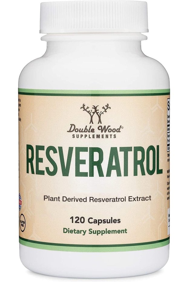 Resveratrol 500mg Per Serving, 120 Capsules (Natural Resveratrol Polygonum Root Extract Providing 50% Trans-Resveratrol) Healthy Aging Support by