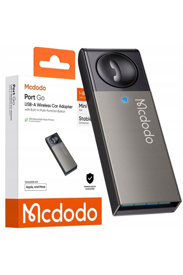 Adaptor receptor Bluetooth pentru transmițător audio auto USB-A