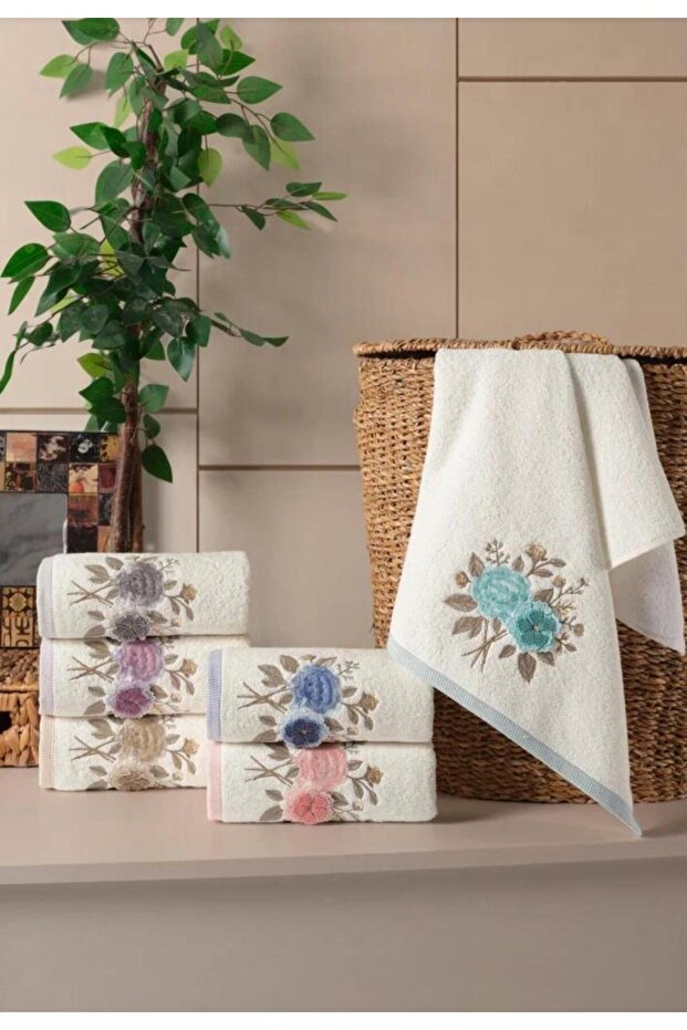 Ophelia Style 2 6-Piece Towel Set 50X90 Assortment