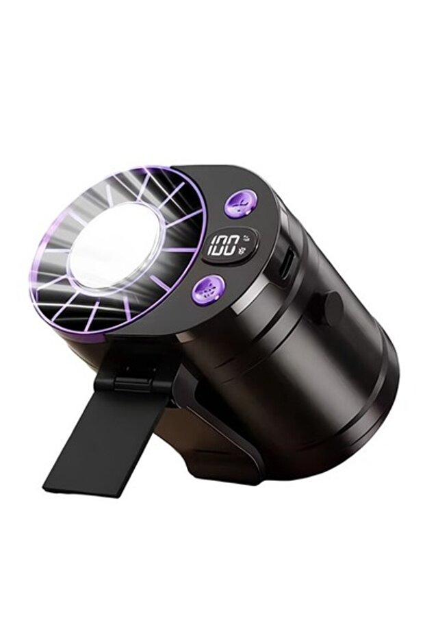 Portable Waist Worn Cooling Fan Rechargeable Personal Neck Fan for Outdoor