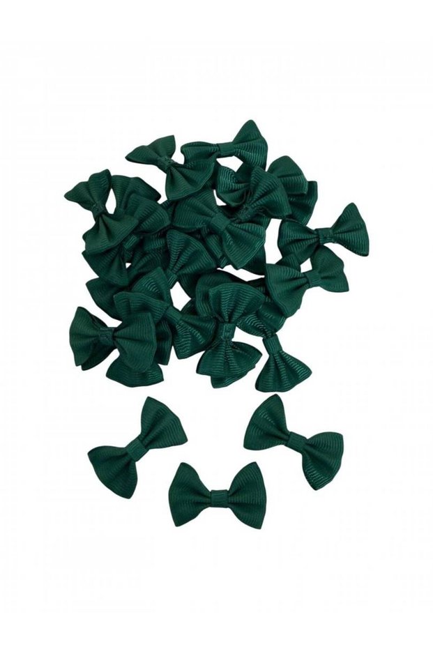 Dark Green Decorative Bows