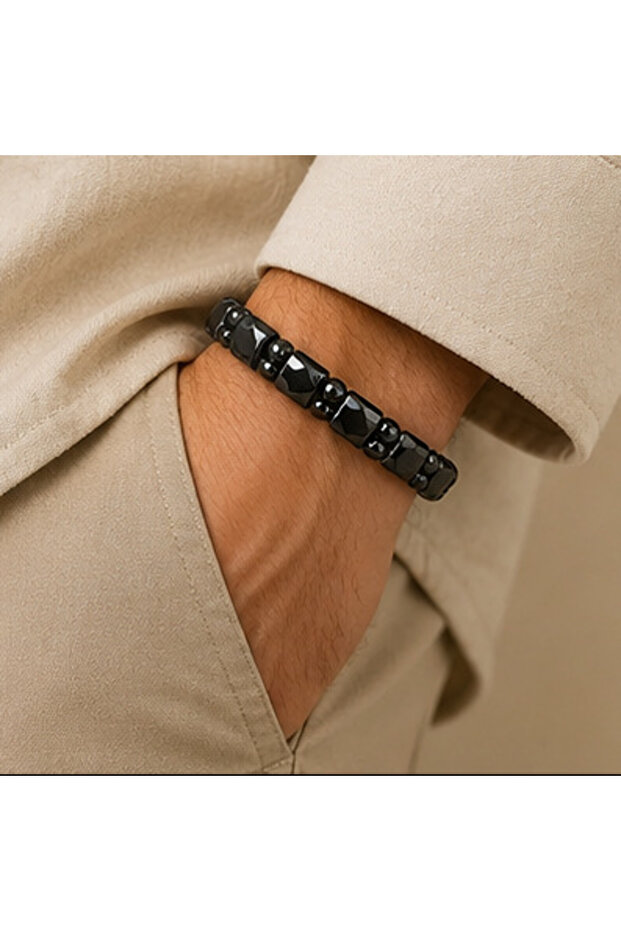 Hematite Bracelet (16-17 cm)
