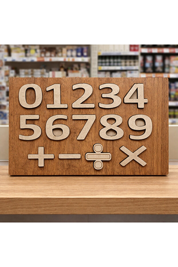 Ahşap Eğitici Puzzle
