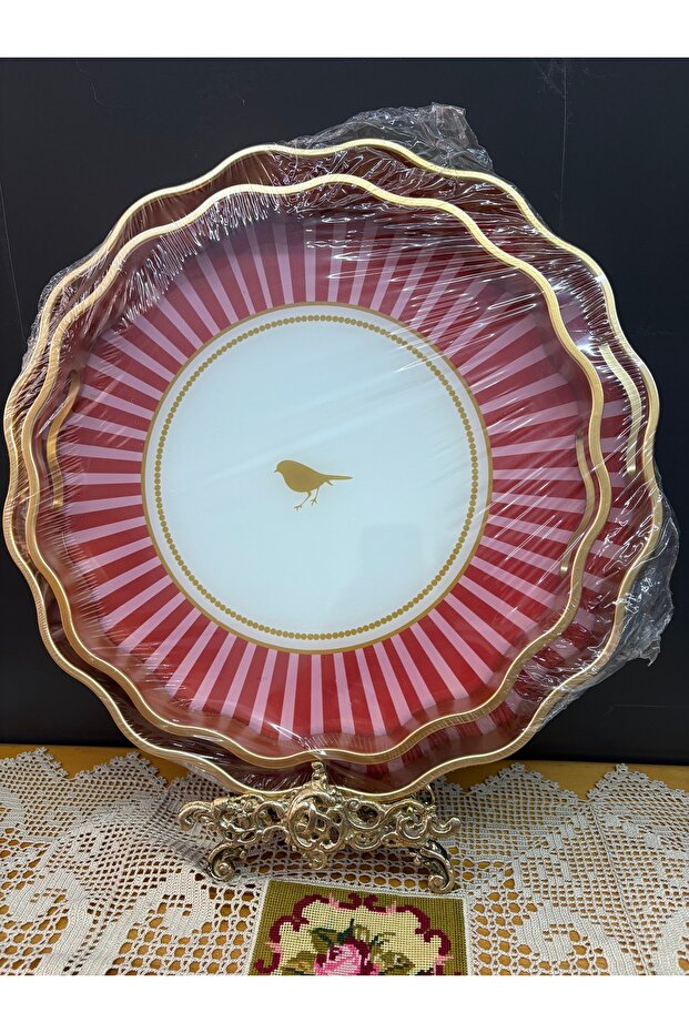 2-Piece Serving Tray 34-38 cm