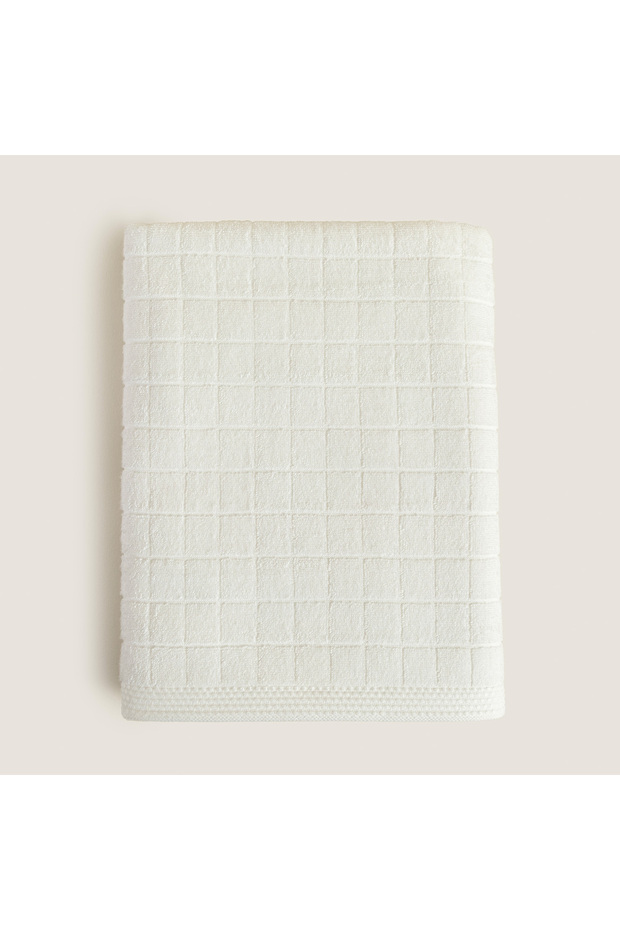 Grace Bamboo Bath Towel 85X150 cm White
