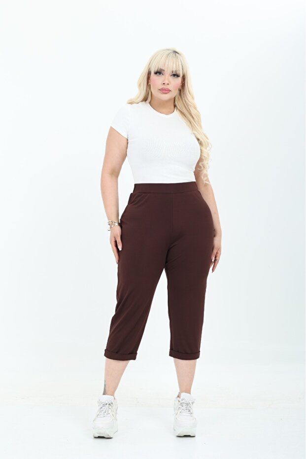 Women's Diver / Scuba Fabric Capri Pants