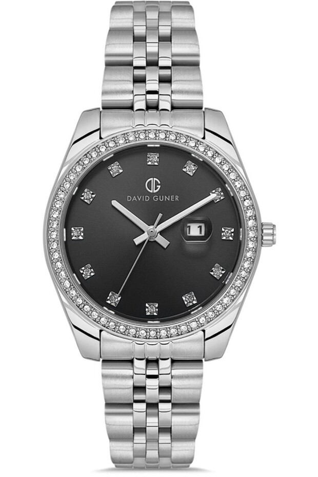 Dg-8832La-A2 Concave Calendar 3 Atm Water Resistant Metallic Color Women's Wristwatch