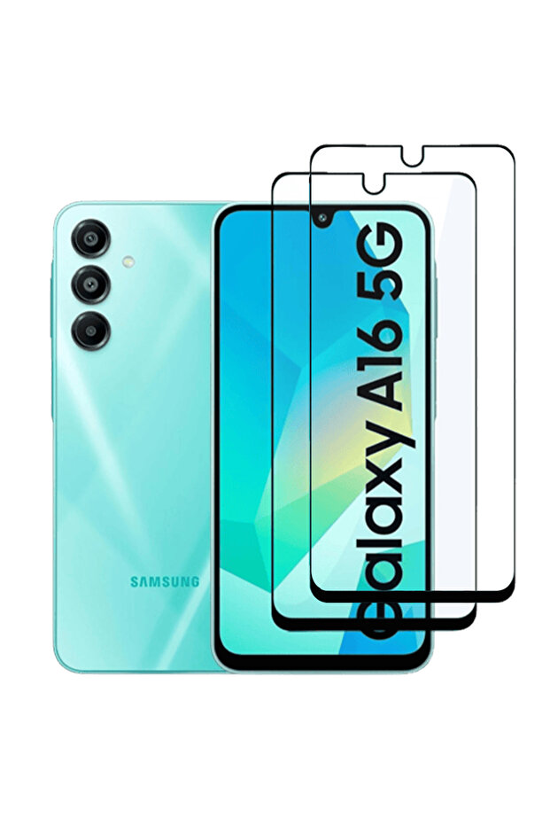 (2 Pack) Screen Protector for Samsung Galaxy A16 | HD Clear Tempered Glass | 9H Hardness Anti-Scratch Protection