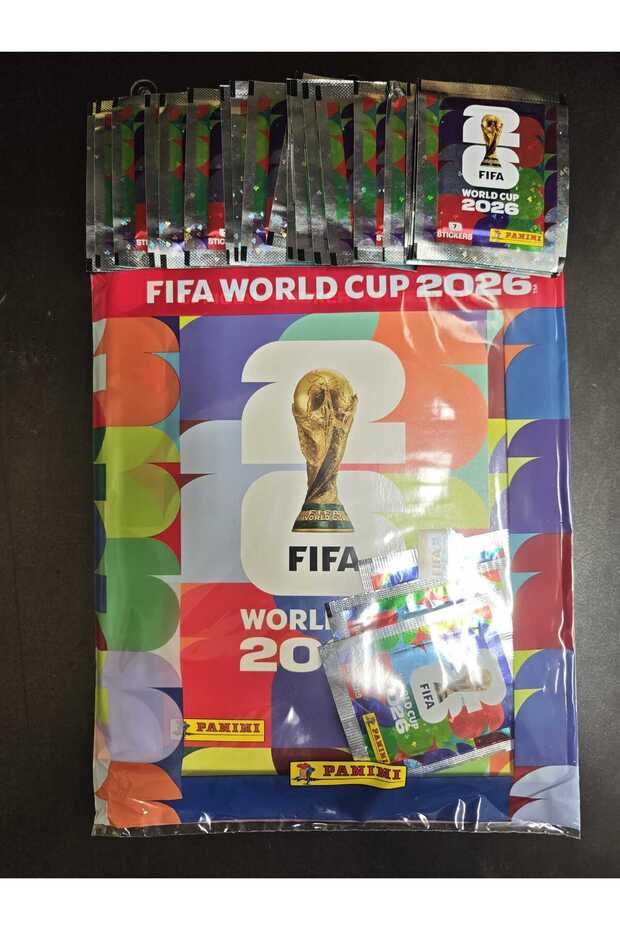 World Cup 2026 Album + 20 Pack of Stickers