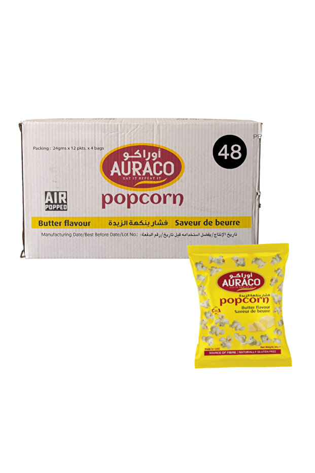 Auraco ready to eat popcorn - Butter