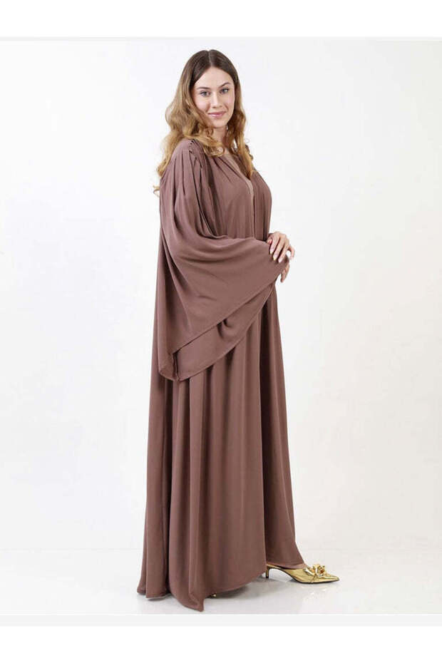 Terracotta Abaya (Includes plain sheila)