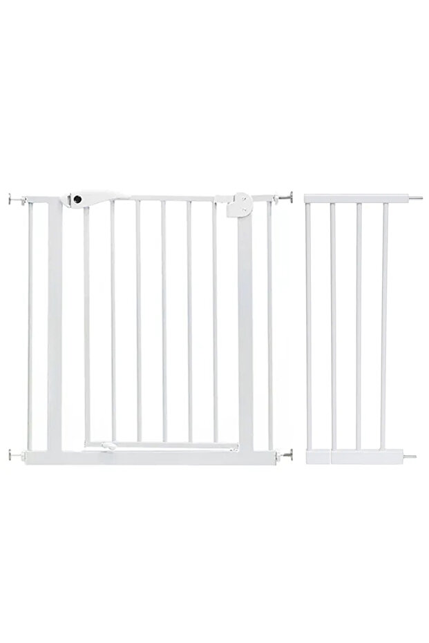 - Auto-Close Safety Baby Gate - 75-84cm + 30cm Extension Kit
