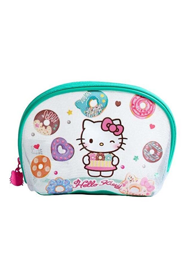 Hello Kitty Mesh Shell Makeup Bag
