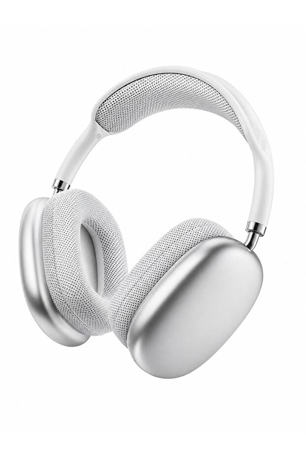 Casti wireless,pro max, argintiu - 1