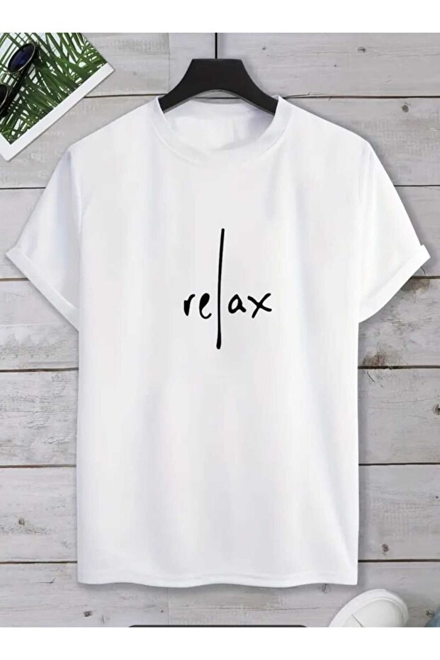 Men's Relax Printed T-Shirt New Season Oversize Loose