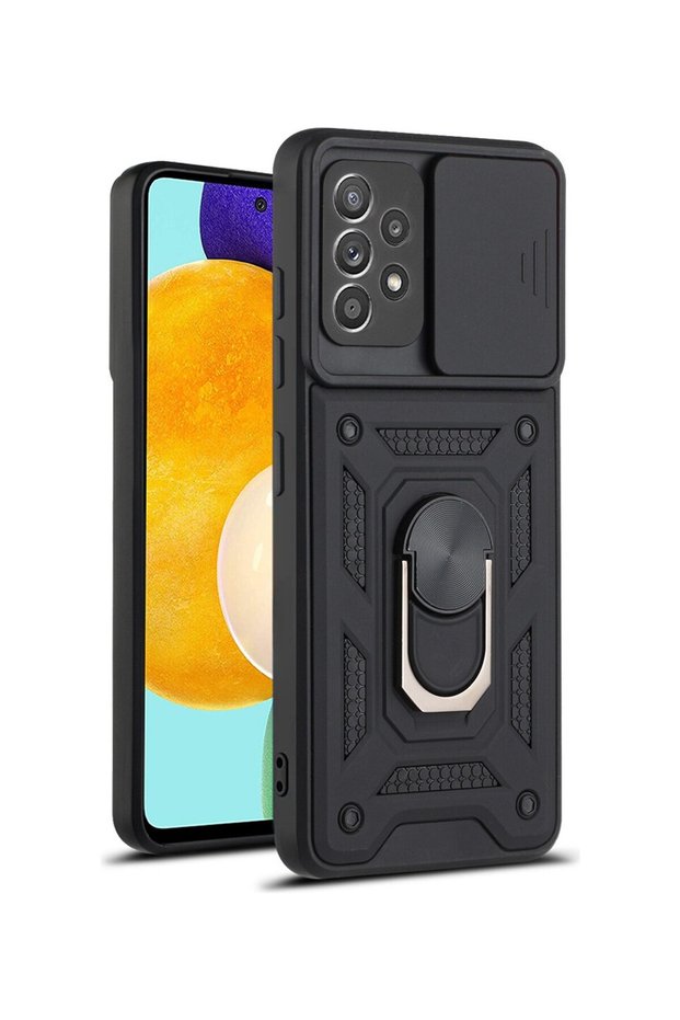 Samsung Galaxy A53 Case Ultra Protected Sliding Vega Cover with Magnetic Ring Stand