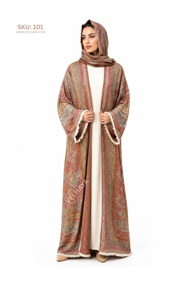 Premium Pashmina Abaya – Elegant Dubai Abaya for Modest Fashion